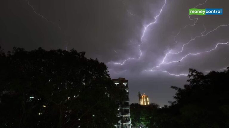 दिल्ली-NCR में आंधी-बारिश का कहर! कई इलाकों में पेड़ उखड़े, बिजली कटी; मेट्रो सेवा पर भी असर – delhi ncr storm power outage flight impact imd red alert