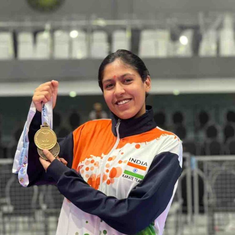Kaithal, Alisha, Wins Bronze, Asian Karate Championship, Uzbekistan | Pundri News | कैथल की अलीशा ने एशियन कराटे चैंपियनशिप में जीता कांस्य: उज्बेकिस्तान में किया देश का नाम रोशन, मां बोलीं-पसंदीदा व्यंजन बनाकर करेंगी स्वागत – Pundri News